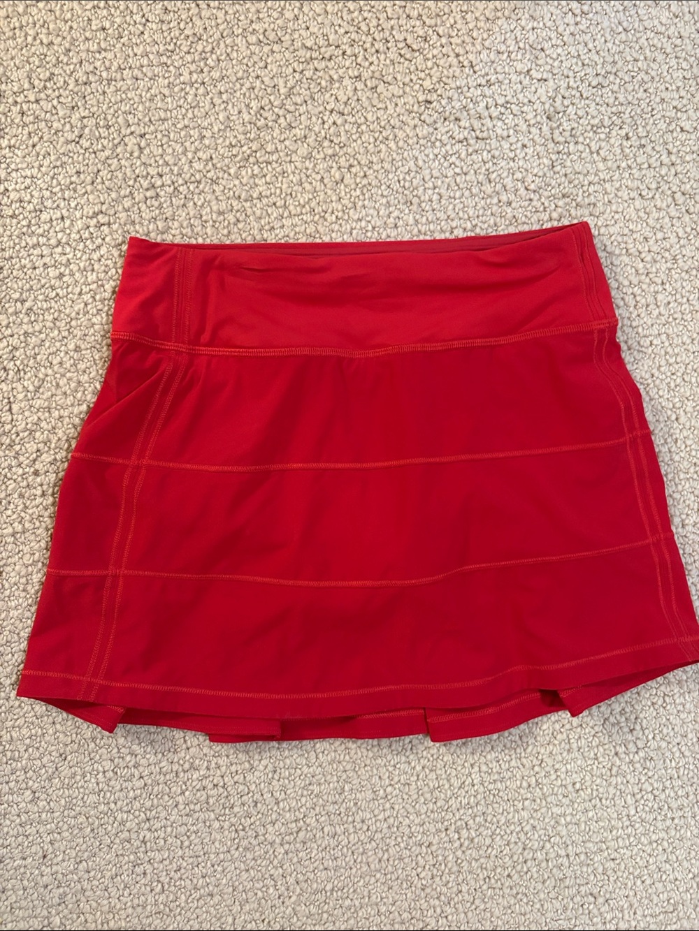lululemon athletica Red Performance Tennis Skort